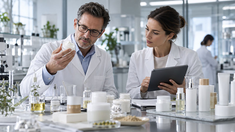 Skincare product development and formulation process