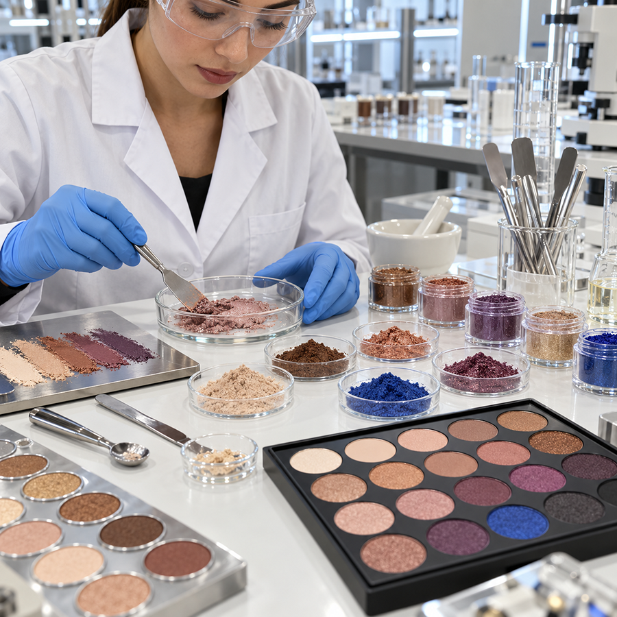  Eye makeup formulation and manufacturing
